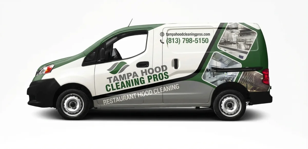 Tampa Hood Cleaning Pros work van